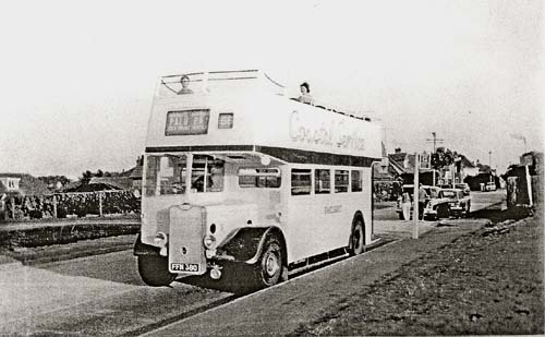No 56 waiting in Canute Road